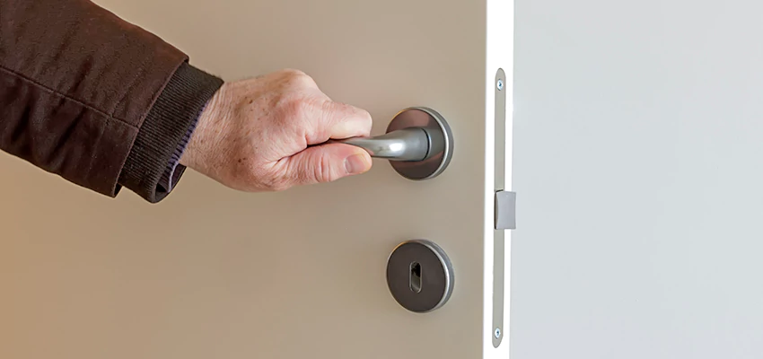 Restroom Locks Privacy Bolt Installation in Interlaken, California